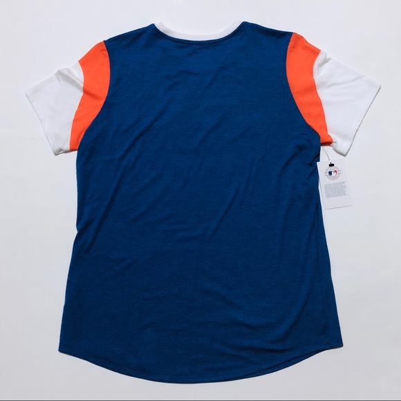 Nike NY Mets Athletic Cut T Shirt Sz Large Womens - Picture 5 of 8